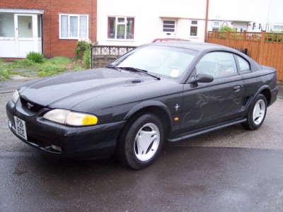 reflective mustang decals